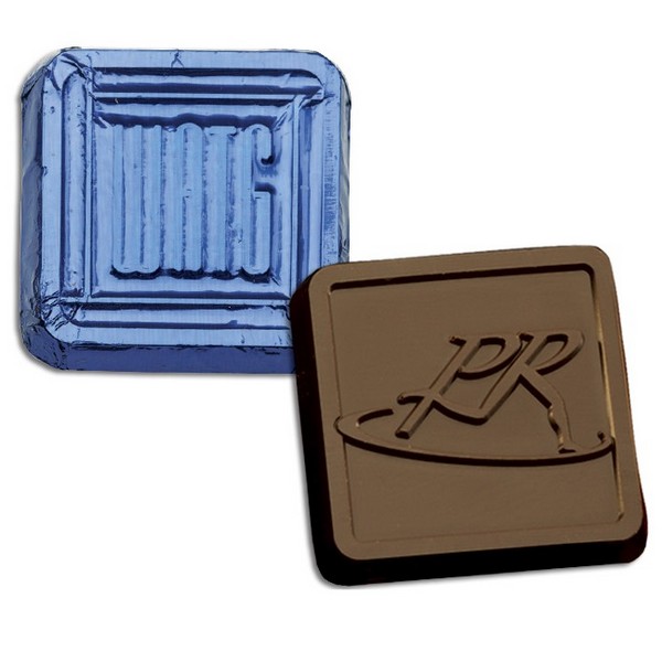 CC5002 Custom Chocolate Squares in Foil Wrapper